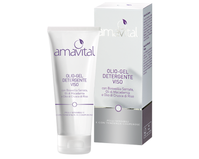 Olio gel detergente viso